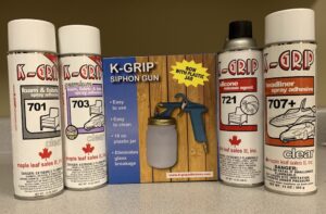  K-Grip Plus Auto Headliner and Marine Carpet Spray Adhesive -  1.1 Gallon : Automotive